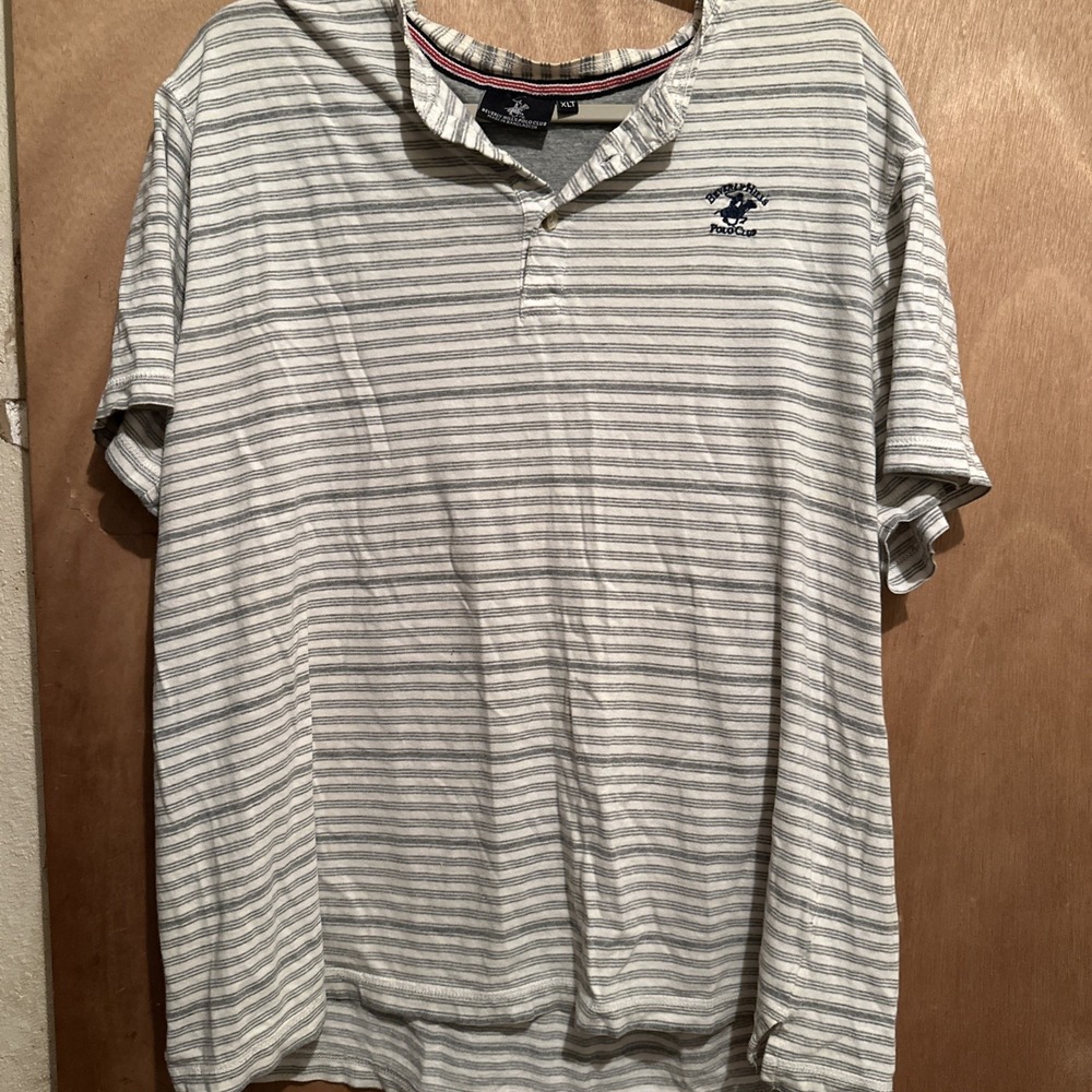 beverly hills polo club shirt xlt men